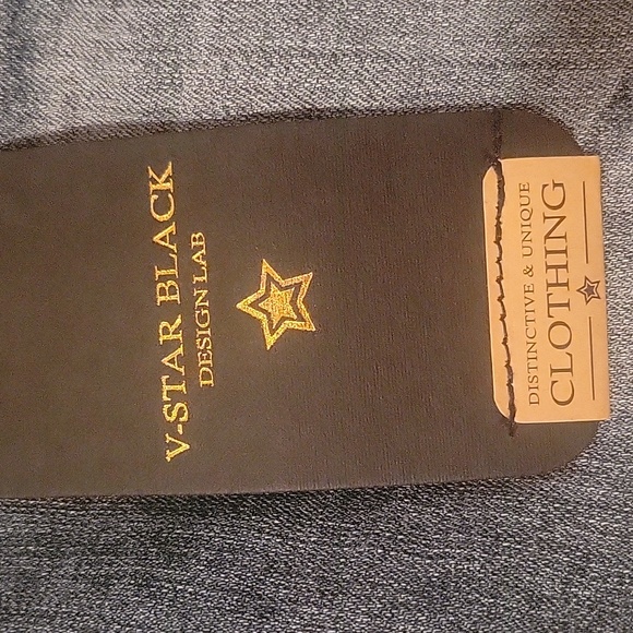 V-STAR BLACK LABEL Crop Jeans sz9 NWT - Picture 4 of 9